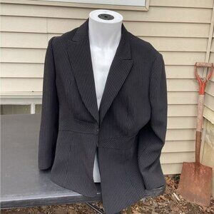 Blokecore gorpcore nostalgia earthy artisanal Tahari Women's Blazer sz 12p
